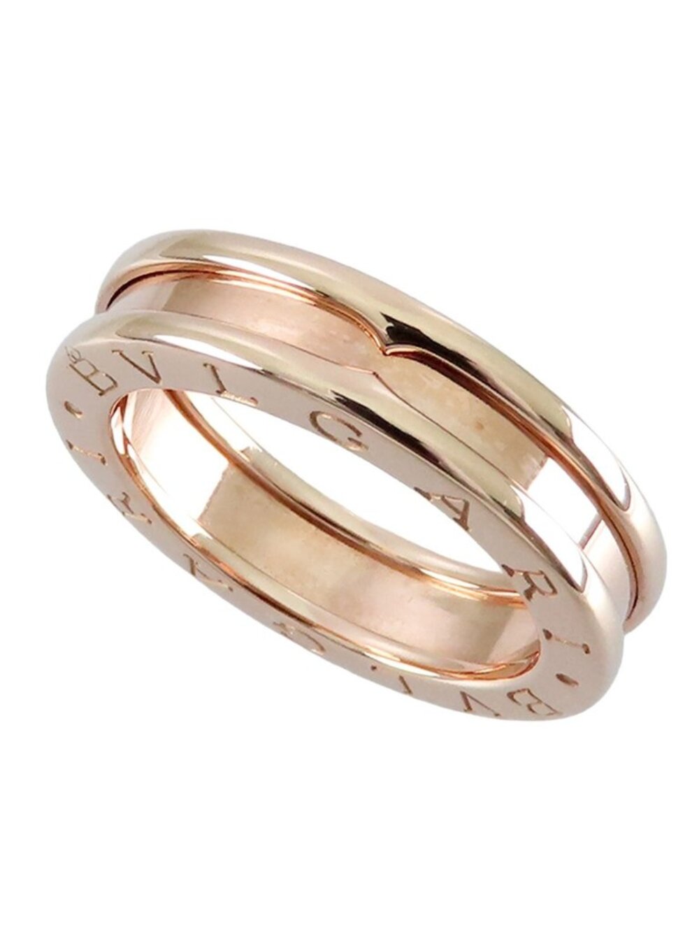 Bvlgari Pink Gold 18k B.Zero1 Band Ring